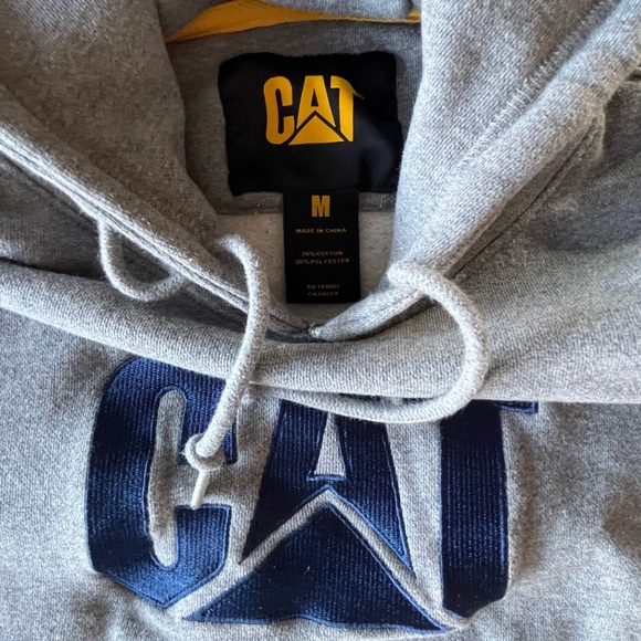 CAT Workwear Trademark Hoodie, Medium Caterpillar - Picture 4 of 6